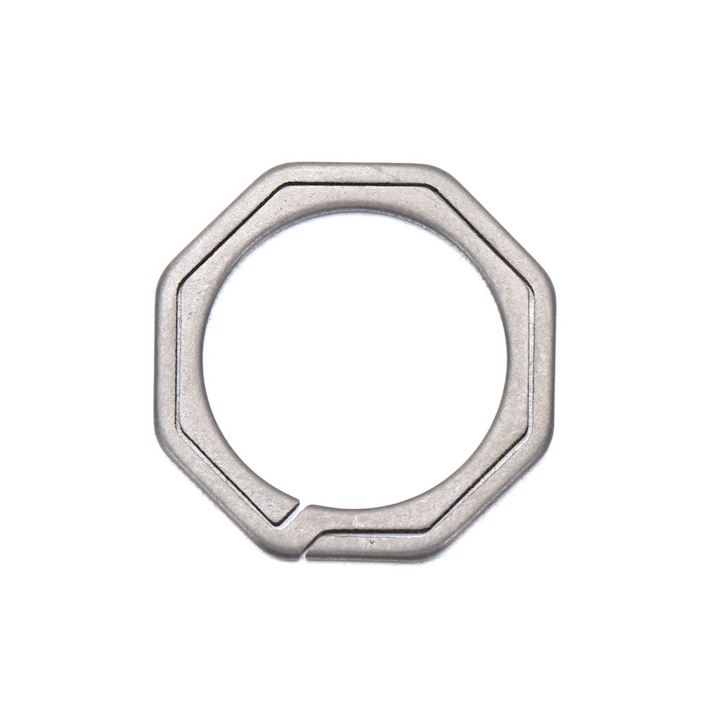 Quickdraw Outdoor Tool, Titanium Key Ring, Super Lightweight Keychain Hanging, Buckle Key Rings Holder