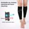 Footless Compression Socks, Nylon Sports Calf Support, Breathable Stretching Leg Sleeves, Running