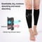 Footless Compression Socks, Nylon Sports Calf Support, Breathable Stretching Leg Sleeves, Running