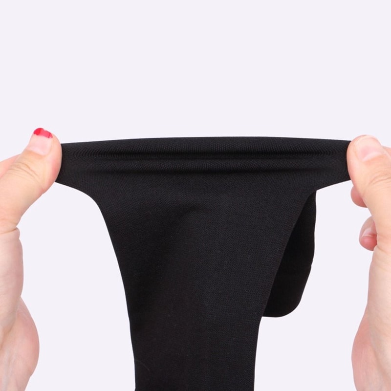 Footless Compression Socks, Nylon Sports Calf Support, Breathable Stretching Leg Sleeves, Running