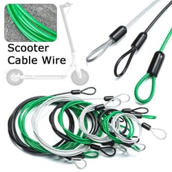 strong steel bicycle lock, wire cable safety rope for mtb and road bikes