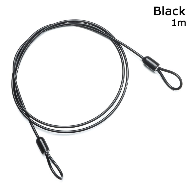 Strong Steel Bicycle Lock, Wire Cable Safety Rope for MTB and Road Bikes