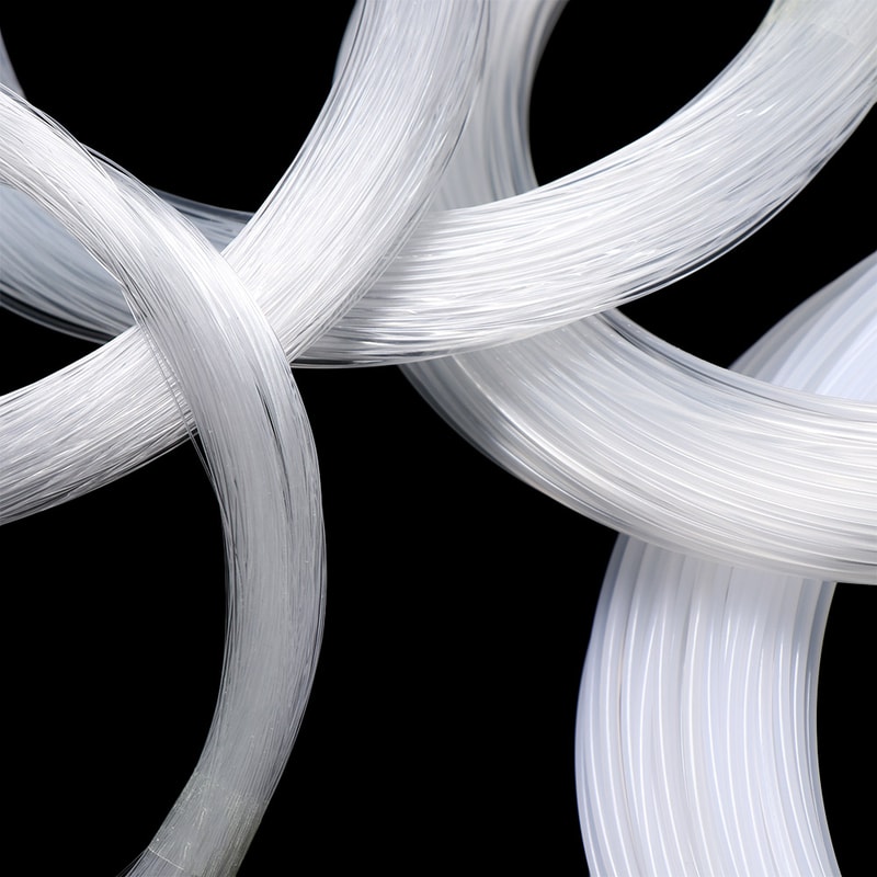 Clear Fly Fishing Line, Feet Tapered Super Strong Leader Nylon, Tackle Backing String for Fishing Gear