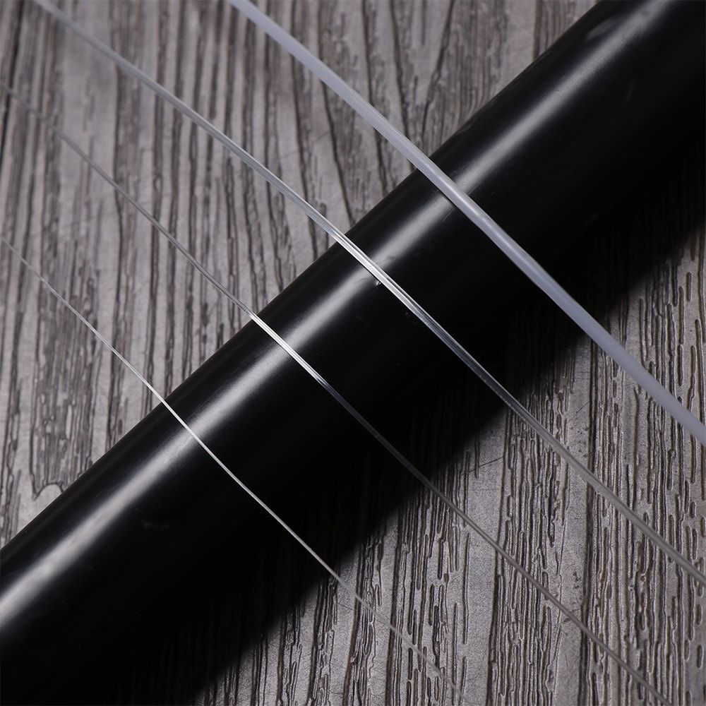 Clear Fly Fishing Line, Feet Tapered Super Strong Leader Nylon, Tackle Backing String for Fishing Gear