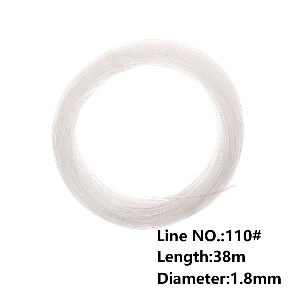 Clear Fly Fishing Line, Feet Tapered Super Strong Leader Nylon, Tackle Backing String for Fishing Gear