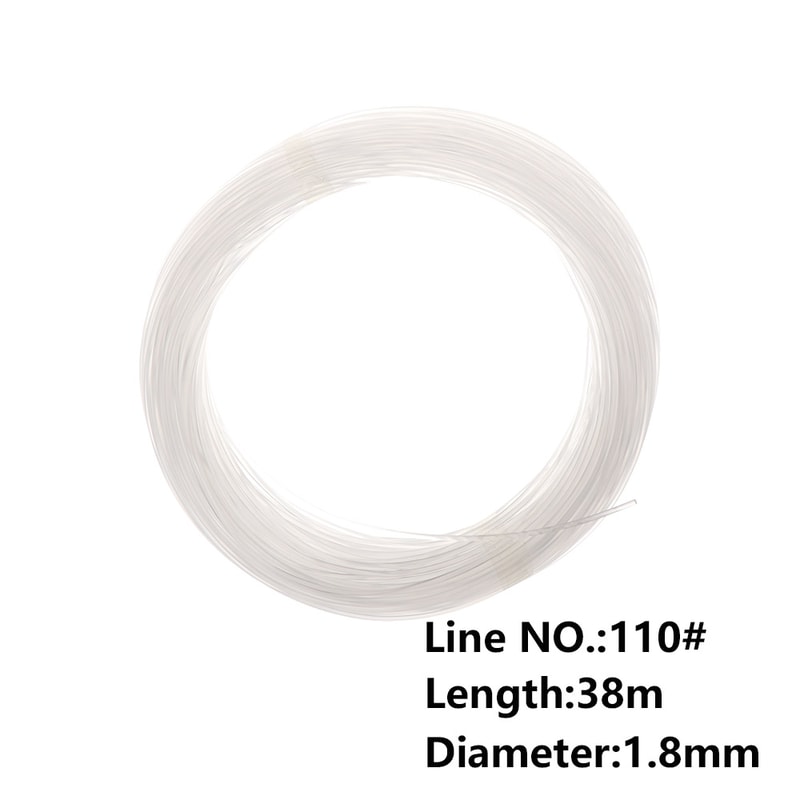 Clear Fly Fishing Line, Feet Tapered Super Strong Leader Nylon, Tackle Backing String for Fishing Gear