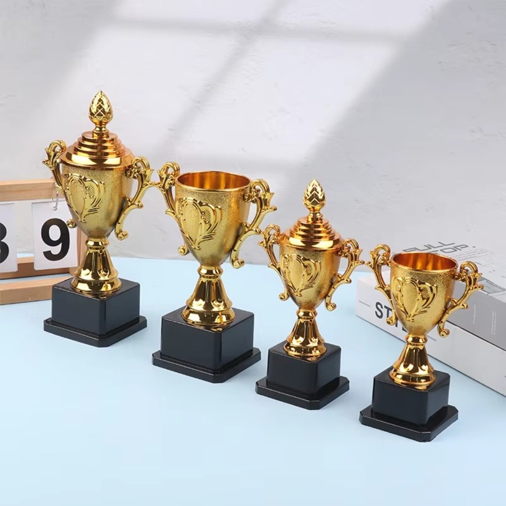 Gold Awards Trophy Plastic Model Dancing Competition Cup Small Prize For Children Winner Craft Souv 1