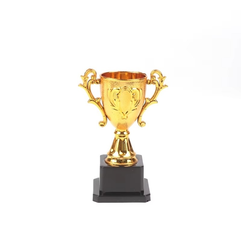 Gold Awards Trophy Plastic Model Dancing Competition Cup Small Prize For Children Winner Craft Souv 6