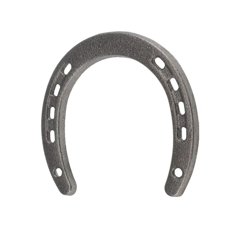 Unique Design Cast Iron Horseshoe Wall Sculpture, Vintage Metal Home Ornament Hanging