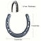 Unique Design Cast Iron Horseshoe Wall Sculpture, Vintage Metal Home Ornament Hanging