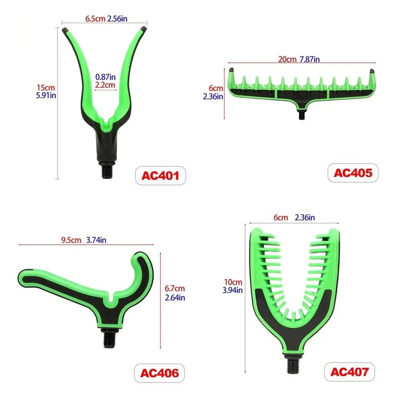 Durable Fishing Pole Stand, Lightweight Fishing Rod Bracket Head for Convenience