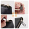 Portable Silver S-Shaped Zipper Lock Clip, Alloy Metal Carabiner, Mini Snap Hook for Luggage and Bags