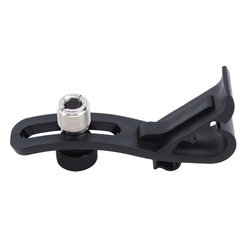 Shockproof Drum Microphone Clip Holder, Rim Mount Clamp Stand for Musical Instruments, Support