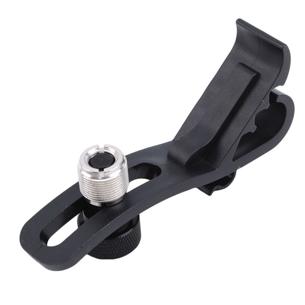 Shockproof Drum Microphone Clip Holder, Rim Mount Clamp Stand for Musical Instruments, Support