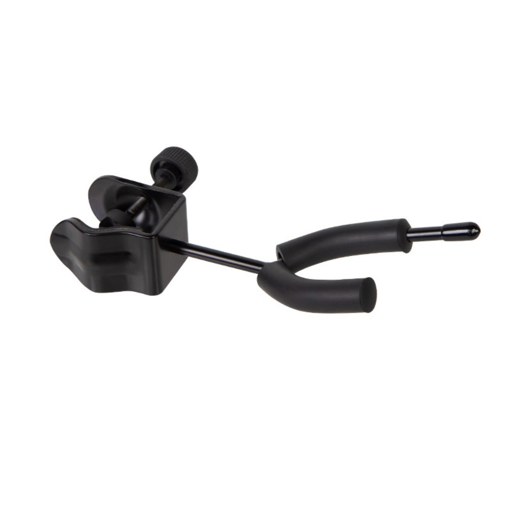 Violin Viola Stand with Bow Hook, Metal Violin Hanger, No Punching Music Stand for Stage