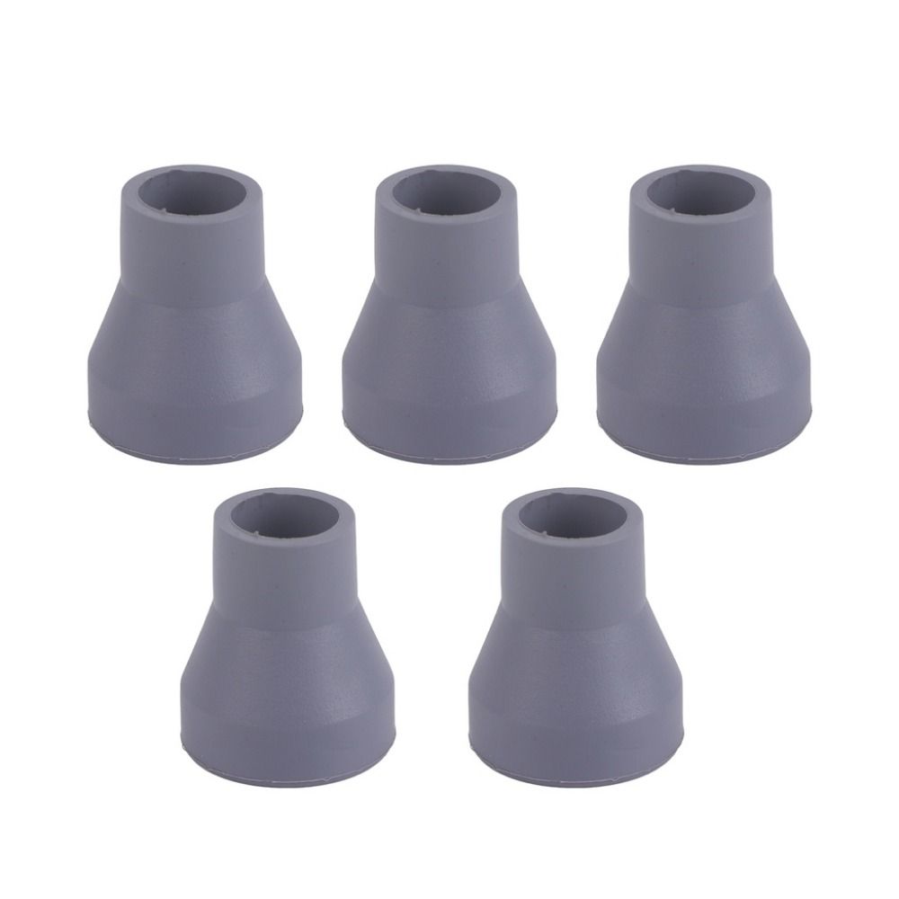 Rubber Trekking Pole Crutches Pads Hiking Stick Foot Replacement Tips For Elder Crutches 3