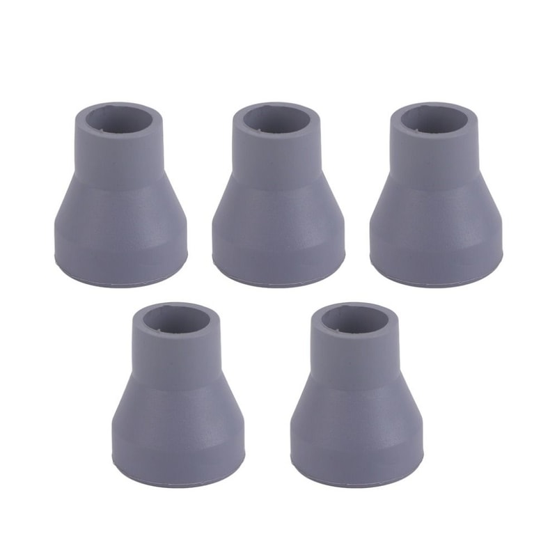 Rubber Trekking Pole Crutches Pads Hiking Stick Foot Replacement Tips For Elder Crutches 3