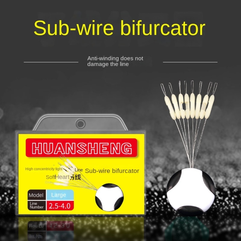 Space Bean Line Swivel Contact Tying Tool for Fishing Line Bifurcation