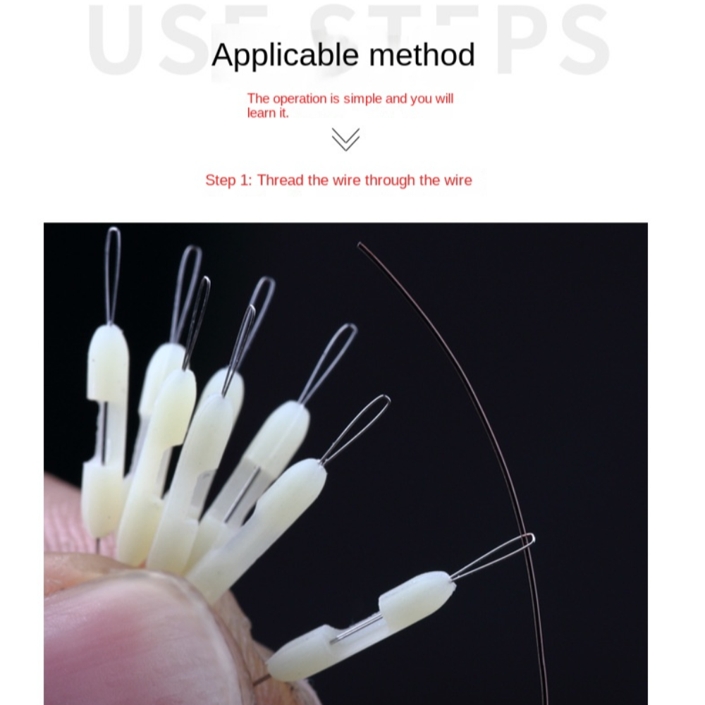 Space Bean Line Swivel Contact Tying Tool for Fishing Line Bifurcation