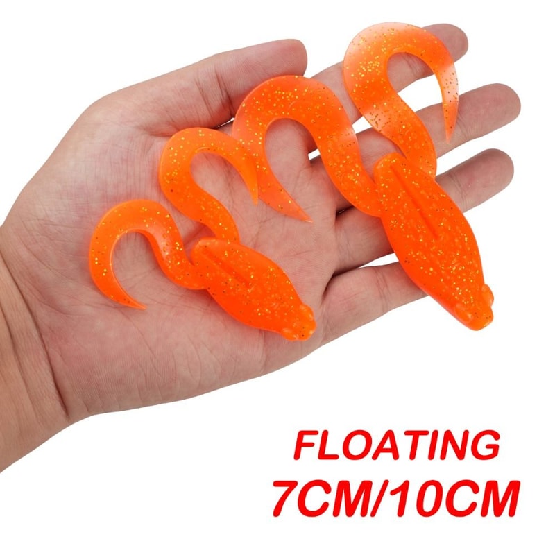 Soft Frog Lure for Fishing, Frog-Like Stance Mini Frog Bait Jigging Lure