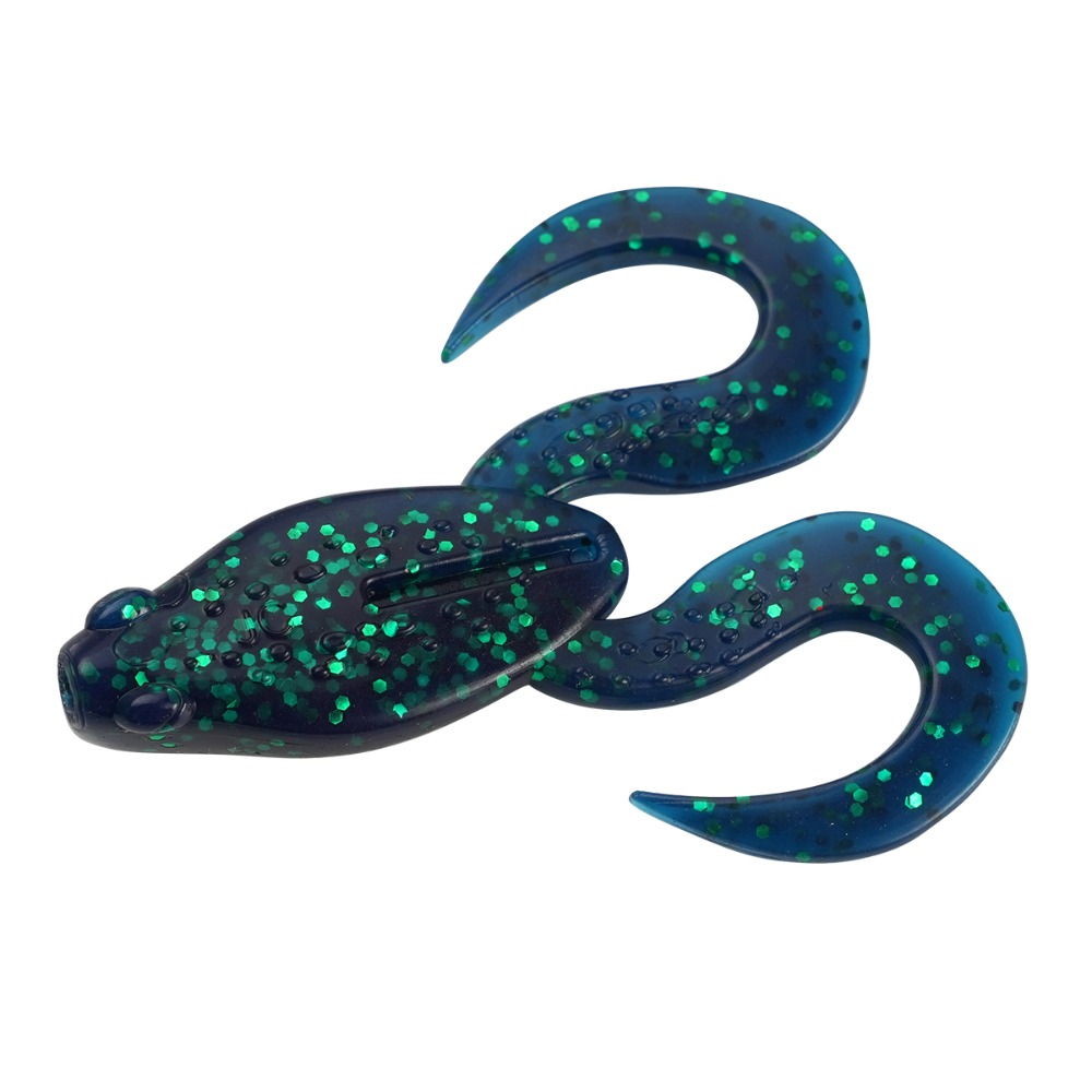 Soft Frog Lure for Fishing, Frog-Like Stance Mini Frog Bait Jigging Lure