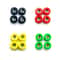 Metal Mini Fingerboard Wheels Urethane CNC New Professional Bearing Wheel PU Skateboard Accessory