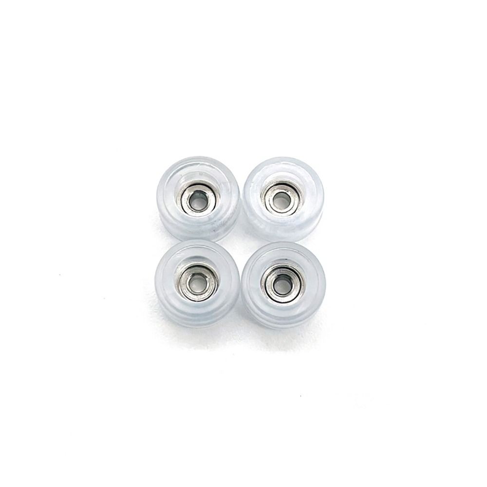 Metal Mini Fingerboard Wheels Urethane CNC New Professional Bearing Wheel PU Skateboard Accessory