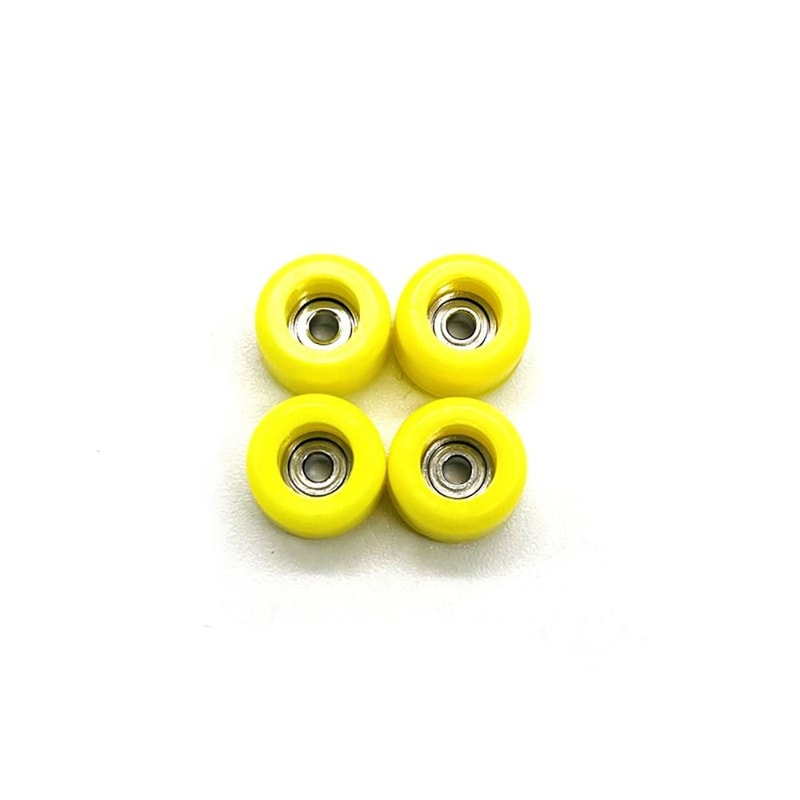 Metal Mini Fingerboard Wheels Urethane CNC New Professional Bearing Wheel PU Skateboard Accessory