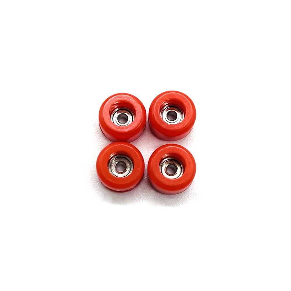 Metal Mini Fingerboard Wheels Urethane CNC New Professional Bearing Wheel PU Skateboard Accessory