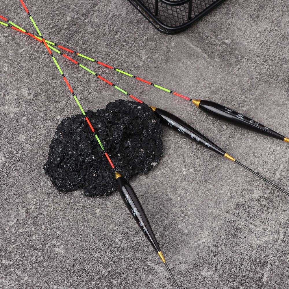 High Sensitivity Fishing Float, Wood Fluorescent Luminous Bobber, Bold Marked Fishing Light Accessories