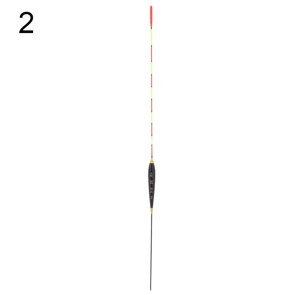 High Sensitivity Fishing Float, Wood Fluorescent Luminous Bobber, Bold Marked Fishing Light Accessories