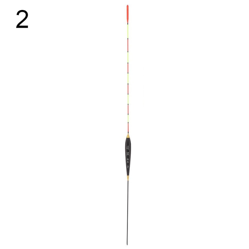 High Sensitivity Fishing Float, Wood Fluorescent Luminous Bobber, Bold Marked Fishing Light Accessories