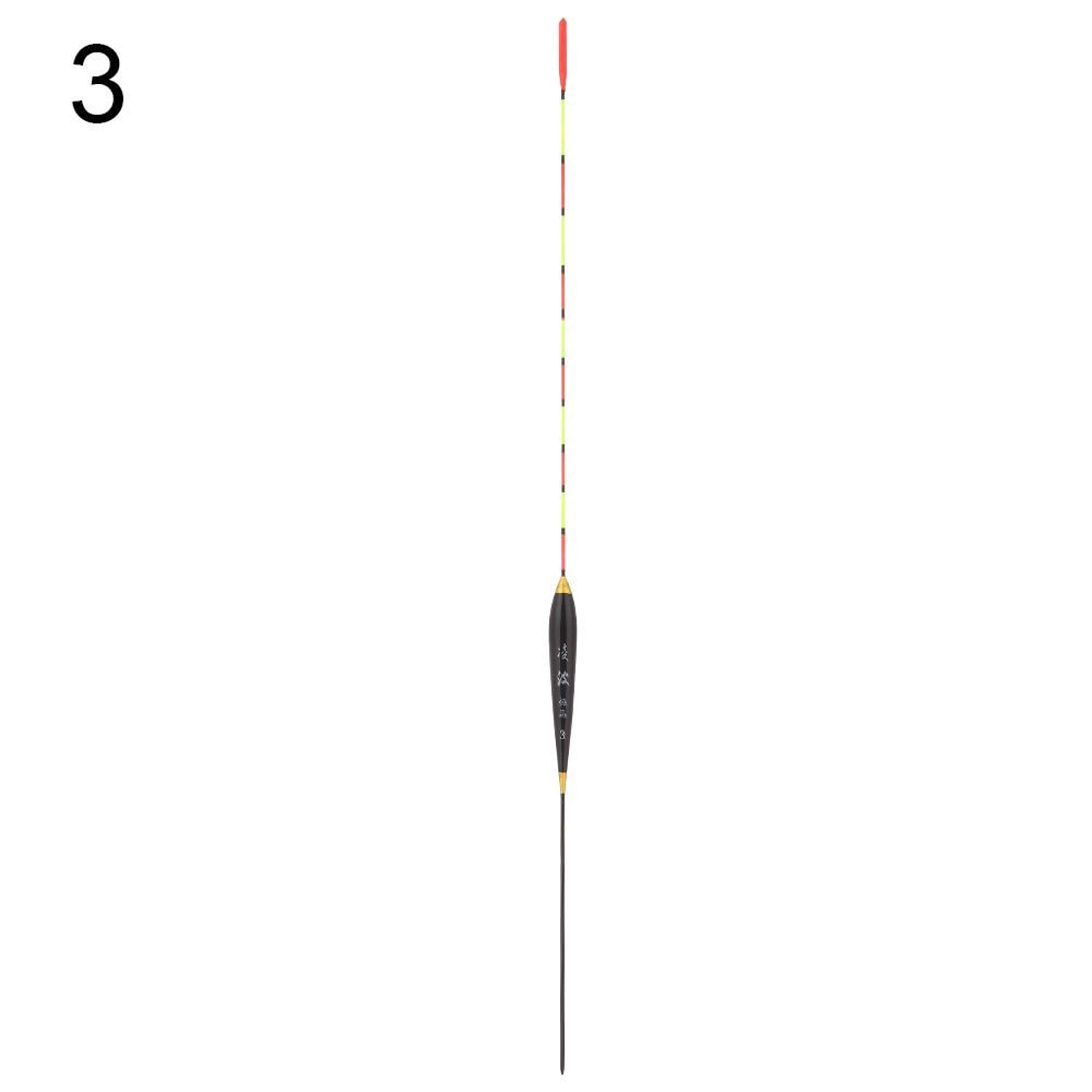 High Sensitivity Fishing Float, Wood Fluorescent Luminous Bobber, Bold Marked Fishing Light Accessories