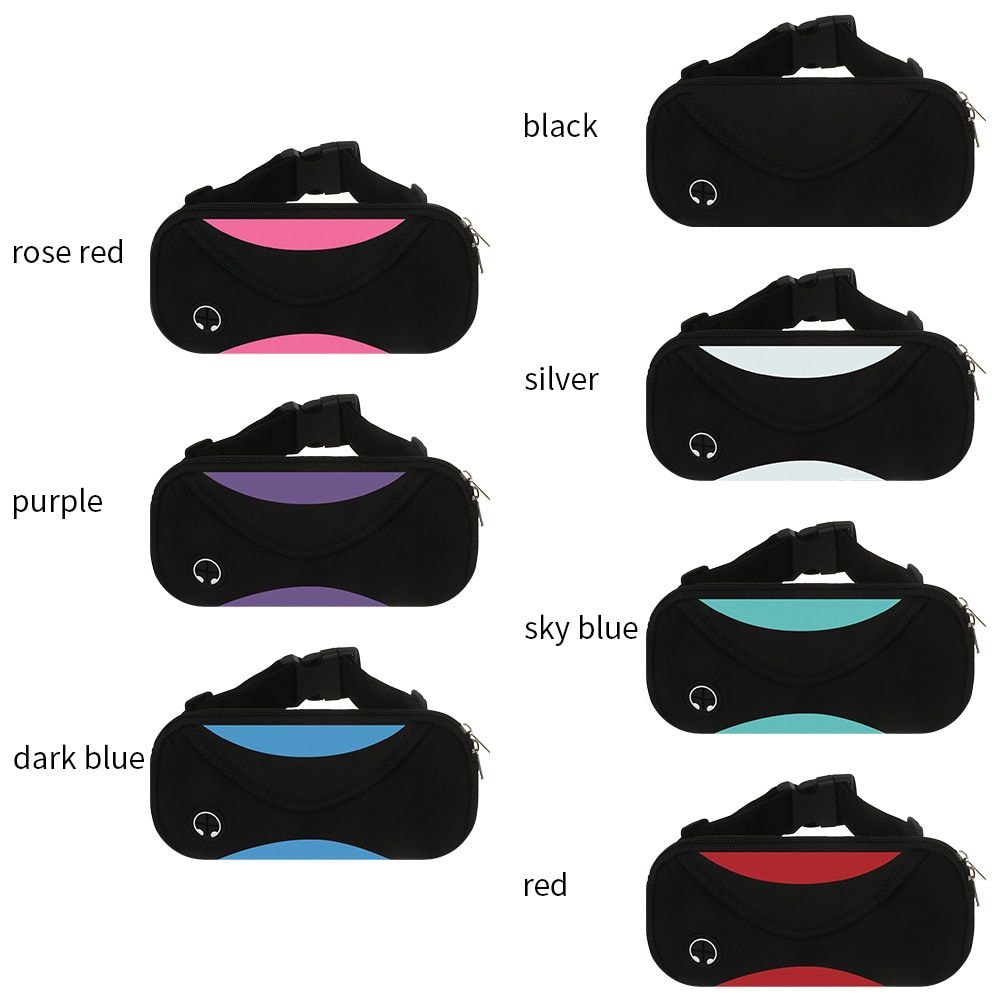 Gym Bag Waist Pack Waterproof Cell Phone Holder For Running Jogging Sports Activities 4