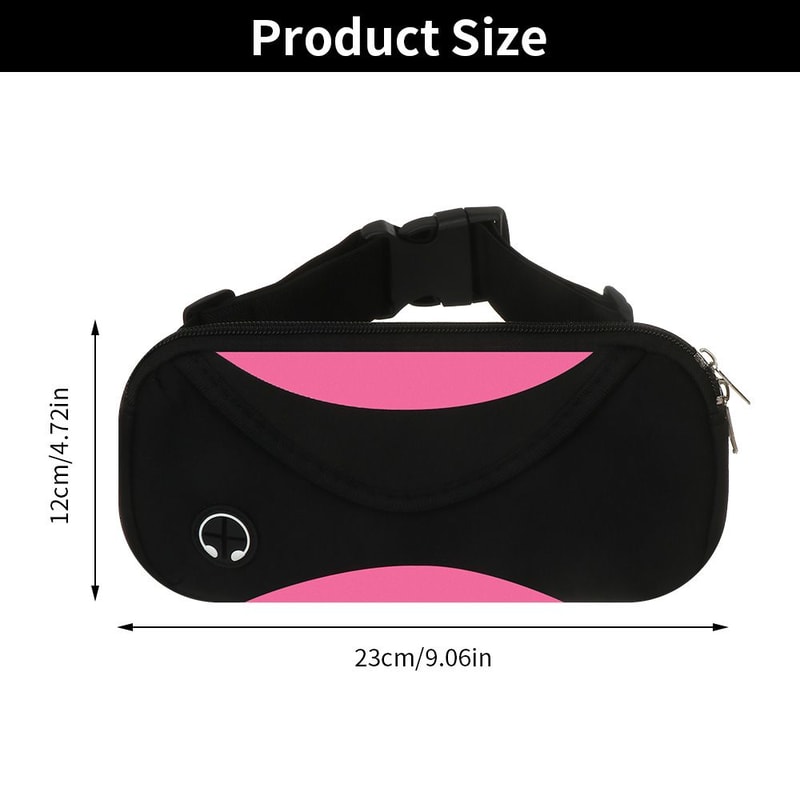 Gym Bag Waist Pack Waterproof Cell Phone Holder For Running Jogging Sports Activities 5
