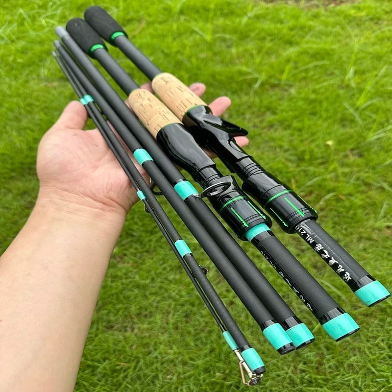 Spinning Fishing Rod Carbon Fiber, M Power Casting Rod, Winter Fishing Pole