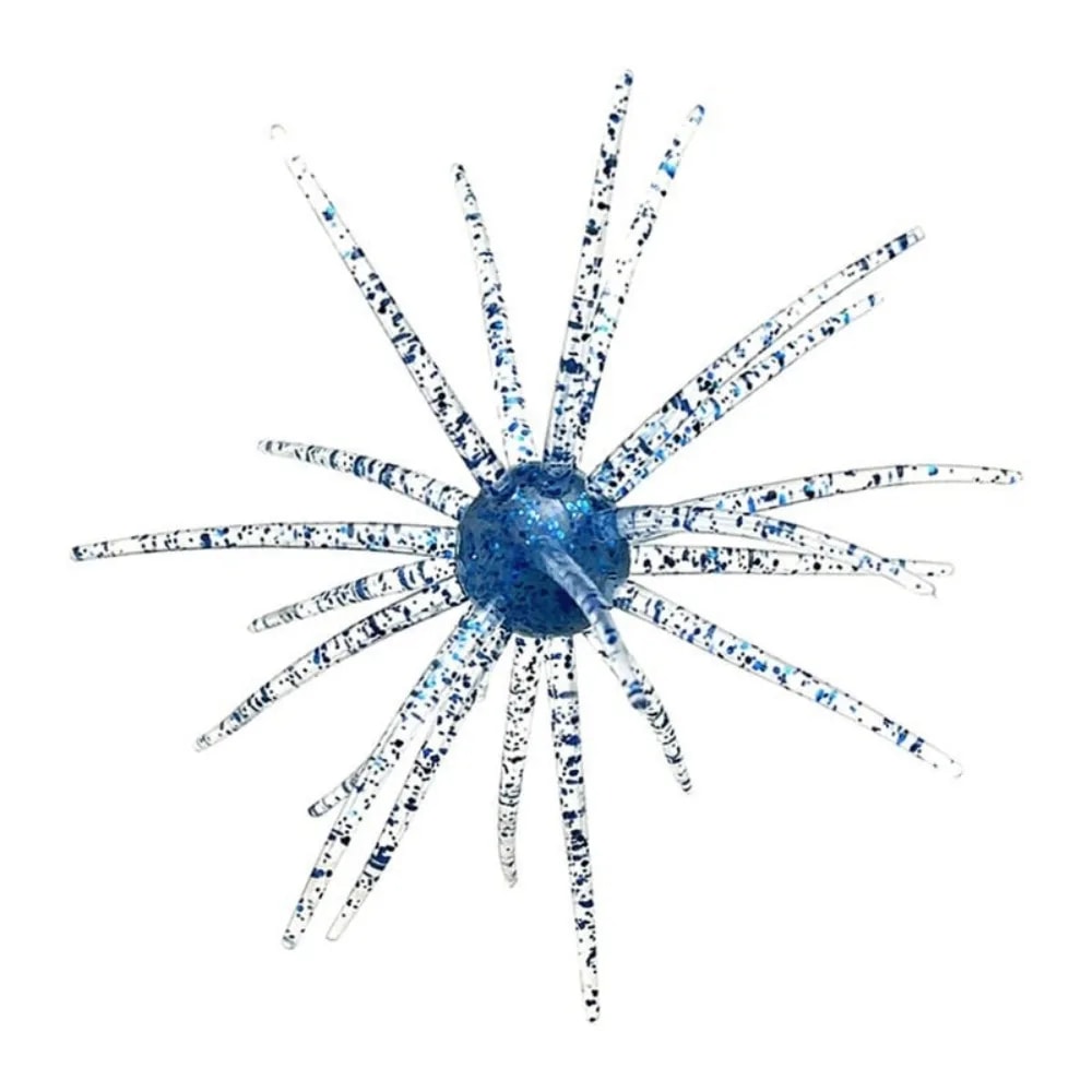 Handmade Urchin Silicone Worm Lure, Freshwater Bass BFS Fishing Lure