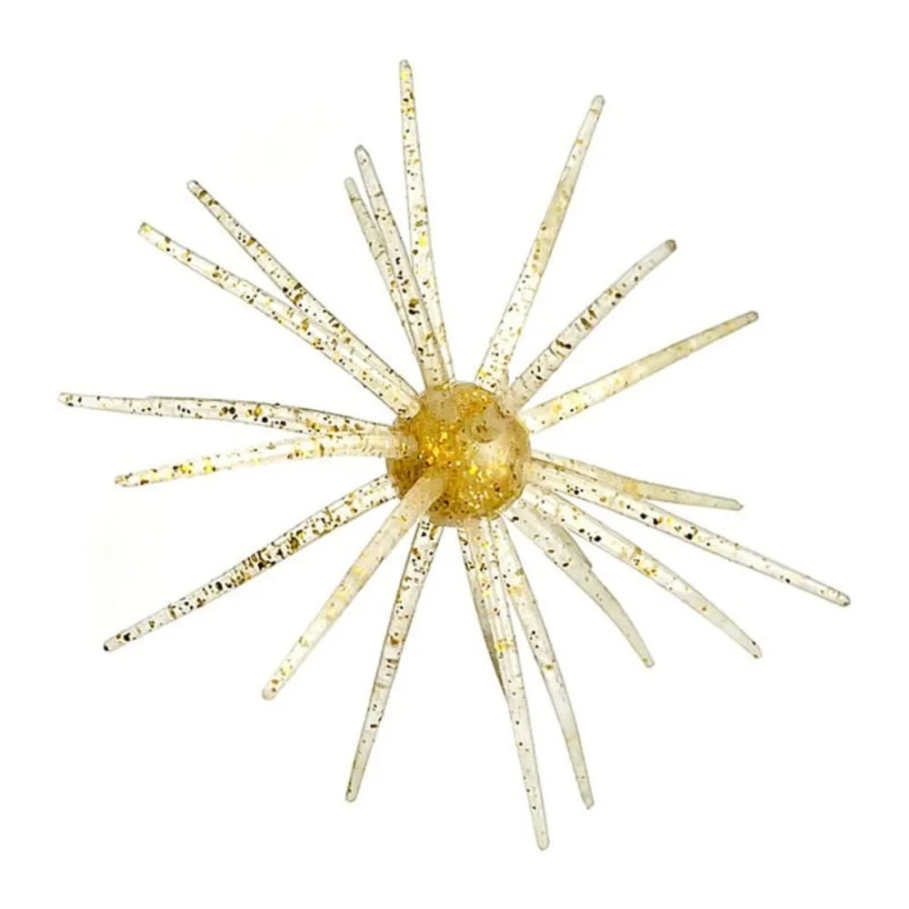 Handmade Urchin Silicone Worm Lure, Freshwater Bass BFS Fishing Lure