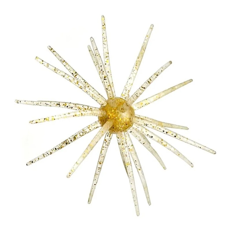 Handmade Urchin Silicone Worm Lure, Freshwater Bass BFS Fishing Lure