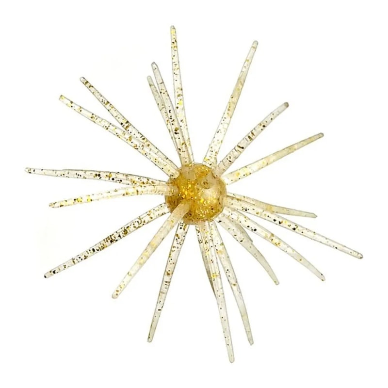 Handmade Urchin Silicone Worm Lure, Freshwater Bass BFS Fishing Lure