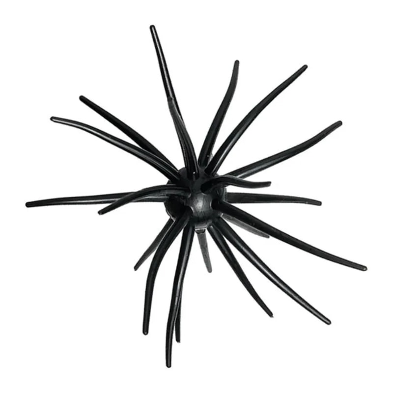 Handmade Urchin Silicone Worm Lure, Freshwater Bass BFS Fishing Lure