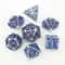 Octopus Polyhedron Hollow Metal Dice Set for Table Games RPG Board Game