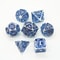 Octopus Polyhedron Hollow Metal Dice Set for Table Games RPG Board Game