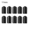 Pool Cue Tip Protector Case, Rubber Slip-on Protector Head Cover, Billiards Snooker Ferrule Replacement