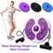 Multifunctional Waist Training Turntable, Portable Aerobic Exercise for Beautiful Legs and Waist Twisting Massage