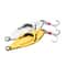 Metal Fishing Spoon Bait, Gold Silver Sequin Noise Paillette Bass Tackle