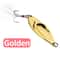 Metal Fishing Spoon Bait, Gold Silver Sequin Noise Paillette Bass Tackle
