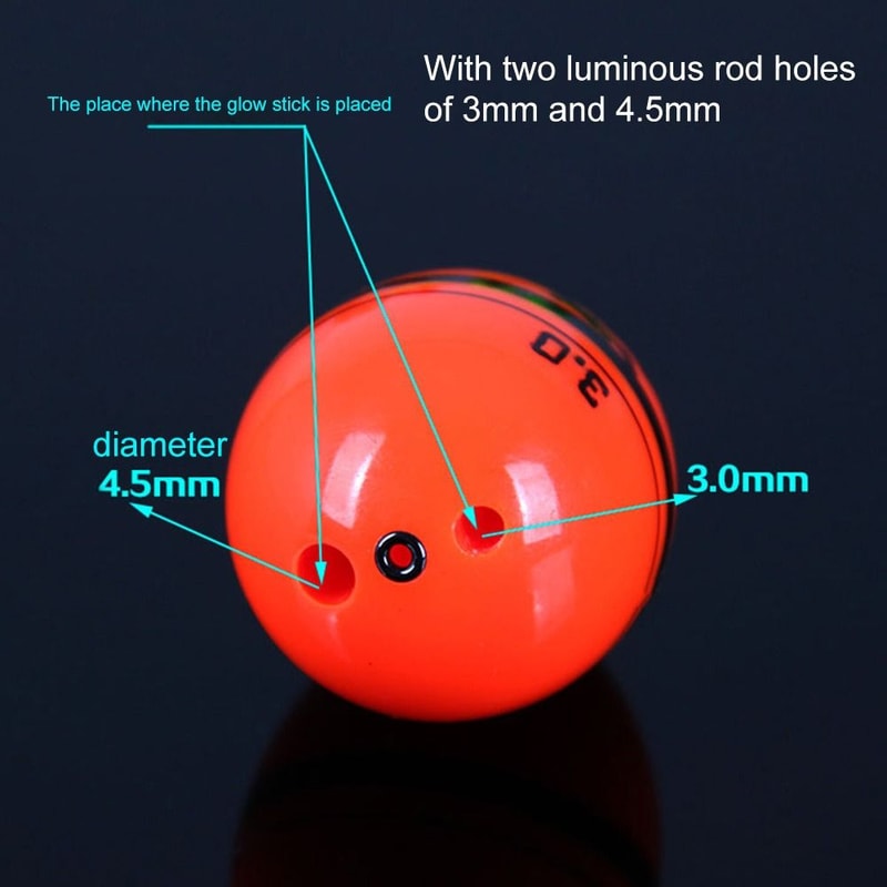 Anticollision Plastic Fishing Buoy Gyro Type Float Ocean Rock Sea Fishing Floats Tackle Accessories 4