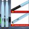 Length Adjustable Fishing Pole, Durable Carbon Fiber Fishing Rod, Collapsible Handle