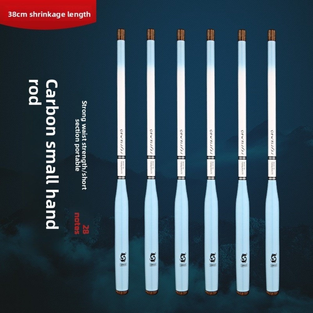 Length Adjustable Fishing Pole, Durable Carbon Fiber Fishing Rod, Collapsible Handle